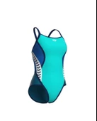 Arena Icons Swimsuit Super Fly B Kadın Yüzücü Mayosu 006644868 Turkuaz - 4