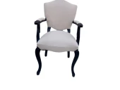 Sandalye 19443 Kelebek Berjer Model Kayın Aslan Ayak Klasik ceviz Kalite kumaş - 3