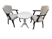 Sandaly Berjer 18481 Model Kayın ASLAN Baba ayak Fiskos Siyah Terletmez keten - 2