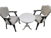 Sandaly Berjer 18481 Model Kayın ASLAN Baba ayak Fiskos Siyah Terletmez keten - 3