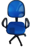 Çalışma KoltuK 18203 klimatik sırt MAVİ Ort Oturum Sağlam Şık Kullanış El Yapım - 1