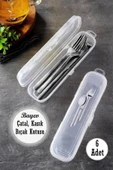 6 Adet Multix Çatal Kaşık Bıçak Saklama Kutusu - Çeyizlik Kaşık Takımları Düzenleyici Organizer thumbnail 1