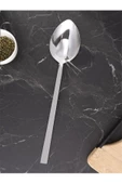 8 Adet Paslanmaz Çelik Servis Maşa Seti Izgara Salata Makarna Pasta Kepçe Kevgir Servis Kaşığı thumbnail 4
