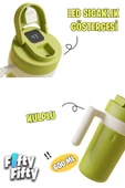 Vagonlife 600 ML LED Sıcaklık Göstergeli Akıllı Çelik Termos Kulplu -Kahve Bardağı-Mug-FFVGN2009 - 3