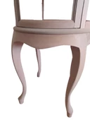 Gümüşlük 17328 Yuvarlak MODEL 98 HAM Kayın Lükens Aslan Ayak Bombe Cam El Yapım thumbnail 2