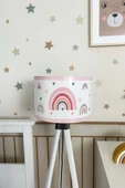 Pastel Gökkuşağı Çocuk Odası Lambader - 2