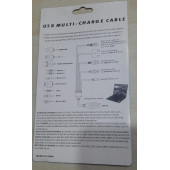 HADRON USB ÇOKLU ŞARJ BAĞLANTI SETİ (SAMSUNG--LG-1--SONY ERICSSON--NOKIA--MOTOROLA - 4