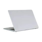 Apple Macbook Air 15inç M3 A3114 Kılıf Premium İnce PC Mat Bottom Kapak - 1