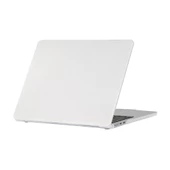 Apple Macbook Air 13.6inç M3 A3113 Kılıf Premium İnce PC Mat Bottom Kapak - 3