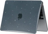 Apple Macbook Air 15inç M3 A3114 Kılıf Simli Ön Arka Kapak - 12