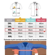 Erkek Battal 125 Kilo İçin Uygun Kısa Kol İnce Gömlek - 2