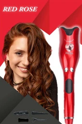 Prodiva Red Rose Otomatik Saç Kıvırma Maşası - Lale Maşa - 5