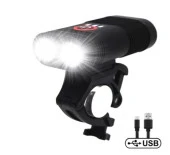 FORTE GT 6052 Bisiklet Ön Işık 800 Lümen Lityum Pilli Usb Şarjlı Yüksek Güçlü Far - 1