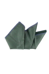Cengiz İnler Puantiye Desenli Mendilli Mikrofiber Erkek Kravat - 3