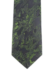 Cengiz İnler Etnik Desen Mendilli Mikrofiber Erkek Kravat - 3