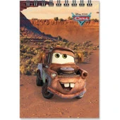 Cars A7 42 Yaprak Spiralli Bloknot - 6