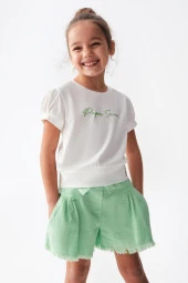 Kız Çocuk Paper Swan Tshirt 36512 - 4