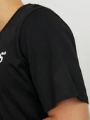 Jack Jones Logo Crew Neck Noos Erkek Tişört 12137126 - 7