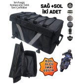 Sevbags Motorsiklet Kompozit Üstü Yan Çantalar Sağ Sol İki Adet - 1