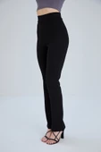 Günlük Toparlyıcı Boru Paça Yürüyüş Pantolonu İnceltici Sıkılaşltırıcı - 6