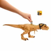 Jurassic World Gürleyen Görkemli Sesli T-Rex Figürü Tyrannosaurus Rex thumbnail 4