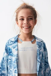 Kız Çocuk Jungle Bluz 36315 - 5