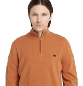 Timberland 1/4 Zip Erkek Merino Kazak - 3