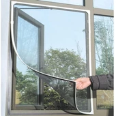 Pencere Cam Sineklik-beyaz ( 150 Cm X 100 Cm)+5m Bant - 5