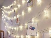 10'lu Led Işıklı Fotoğraf Mandalları - 5