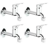 4lü Aç Kapa Mix Lavabo Musluk Wc Lavabo Uzun Musluk Perlatörlü - 1
