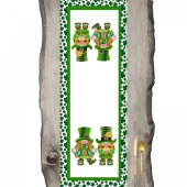 Saint Patrick Gnomeları Özel Desen Ranır - Runner - 1