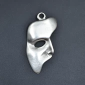 The Phantom Of The Opera - Maske Kolye Ucu - Antik Gümüş Kaplama - Kod:29 - 2