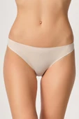 Emay 2802 Yapıştırma Bayan Lazer Kesim String Külot Slip - 1