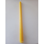 qosrix Sarı Şamdan Mumu 1. Kalite Doğal Kokulu Uzun Çubuk Konik Mum 1 Adet thumbnail 4