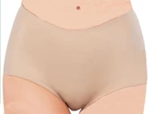 Emay 2804 Yapıştırma Bayan Lazer Kesim Brezilyan Külot Slip - 1