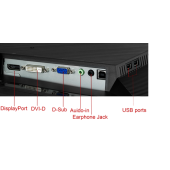 ASUS C623AQR  23" 1920 x 1080 Full HD (1080p) IPS 1000:1 5ms DVI-D, VGA, DisplayPort Led Monitör - 6