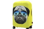 (My#28 Pug Köpek) VALİZ İÇİN KILIF - 1