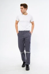 İş Pantolonu 7/7 Gabardin %100 Pamuk Kargo Cepli Kışlık thumbnail 2