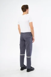 İş Pantolonu 7/7 Gabardin %100 Pamuk Kargo Cepli Kışlık thumbnail 4