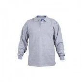 Sweat t-shırt Polo Yaka Kışlık Uzun Kol thumbnail 1