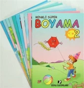 Pinokyo Okul Öncesi Süper Boyama Seti 10 Kitap - 1