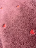 Hobby Lubow Love Fuşya Kırmızı Nakışlı 50x90 6lı Havlu Seti - 3