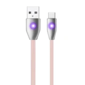 LinkTech K486 Type-C Led Işıklı 1.2mt Yassı Şarj ve Data Kablosu - 3