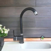 Siyah Ultra Lüx Komple Set Mutfak Evye Lavabo Ve Banyo Bataryası - 2