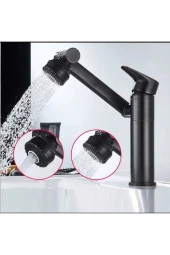 Ert Concept Akrobat Mutfak Ve Lavabo Bataryası Siyah - 1