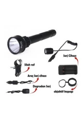 Watton Wt-147 T6 Led El Feneri Çok Kuvvetli - 1