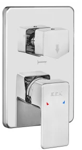 ECA Royal Ankastre Banyo Bataryası Sıva Üstü 3 Yollu 102167351-K thumbnail 1