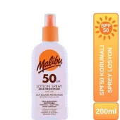 Malibu Güneş Koruyucu Sprey Losyon SPF50 200ml - 1