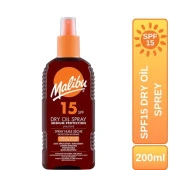 Malibu Güneş Koruyucu Dry Oil Sprey SPF15 200ml - 1