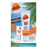 Malibu Güneş Koruyucu Yüz Losyonu SPF50 + Dudak Koruyucu & Nemlendirici SPF30 - 2